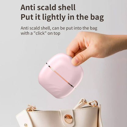 Mini Cordless Hot Comb Wireless Heating Hair Straightening | مشط لاسلكي صغير