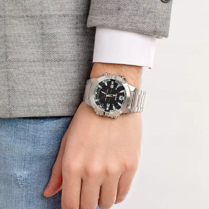 CASIO ANALOGUE DIGITAL MENS STAINLESS STEEL WATCH  | ساعة رقمية تناظرية