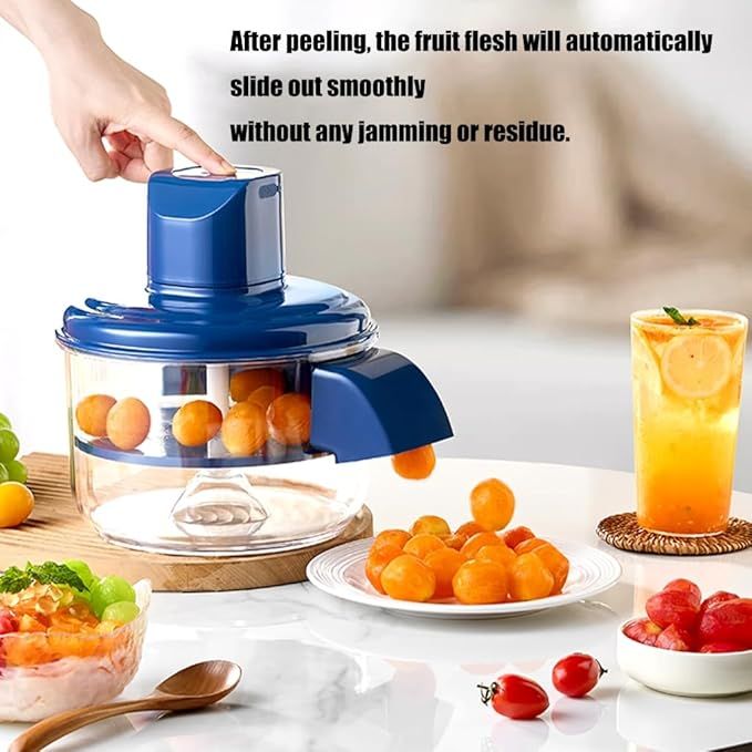 Automatic Small Fruit Peeler Machine | آلة تقشير الفاكهة
