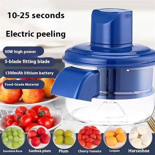 Automatic Small Fruit Peeler Machine | آلة تقشير الفاكهة
