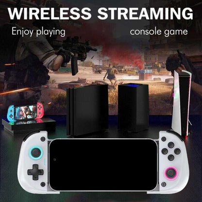 Mobile Gaming Controller RGB Light Phone Stretching Gamepad | وحدة تحكم الألعاب المحمولة