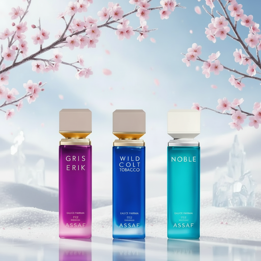 [3 IN 1]Assaf Wild Cold + Gris Erik+ Noble| [3 في 1] آساف وايلد كولد + جريس إريك + نوبل