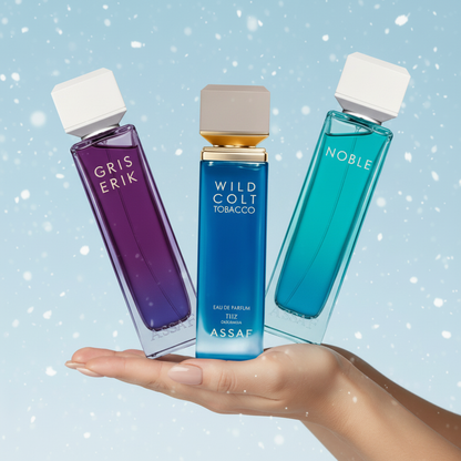 [3 IN 1]Assaf Wild Cold + Gris Erik+ Noble| [3 في 1] آساف وايلد كولد + جريس إريك + نوبل