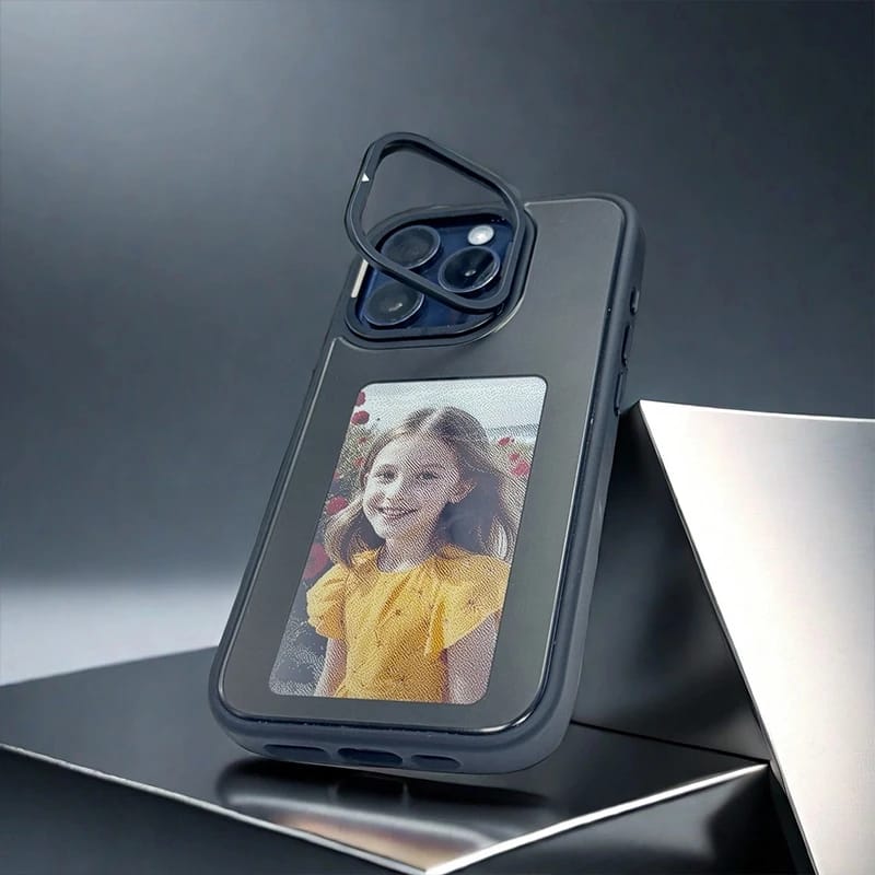 AI  E Ink Phone case Screen DIY Wallpaper for iPhone 13 14 15 Pro Max | جراب هاتف AI E LINK
