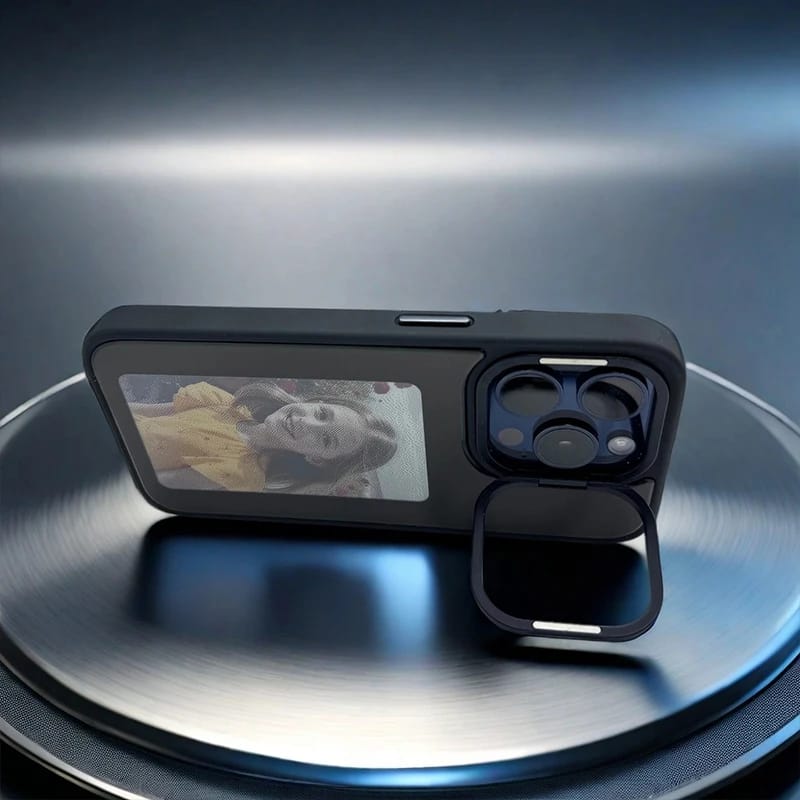AI  E Ink Phone case Screen DIY Wallpaper for iPhone 13 14 15 Pro Max | جراب هاتف AI E LINK